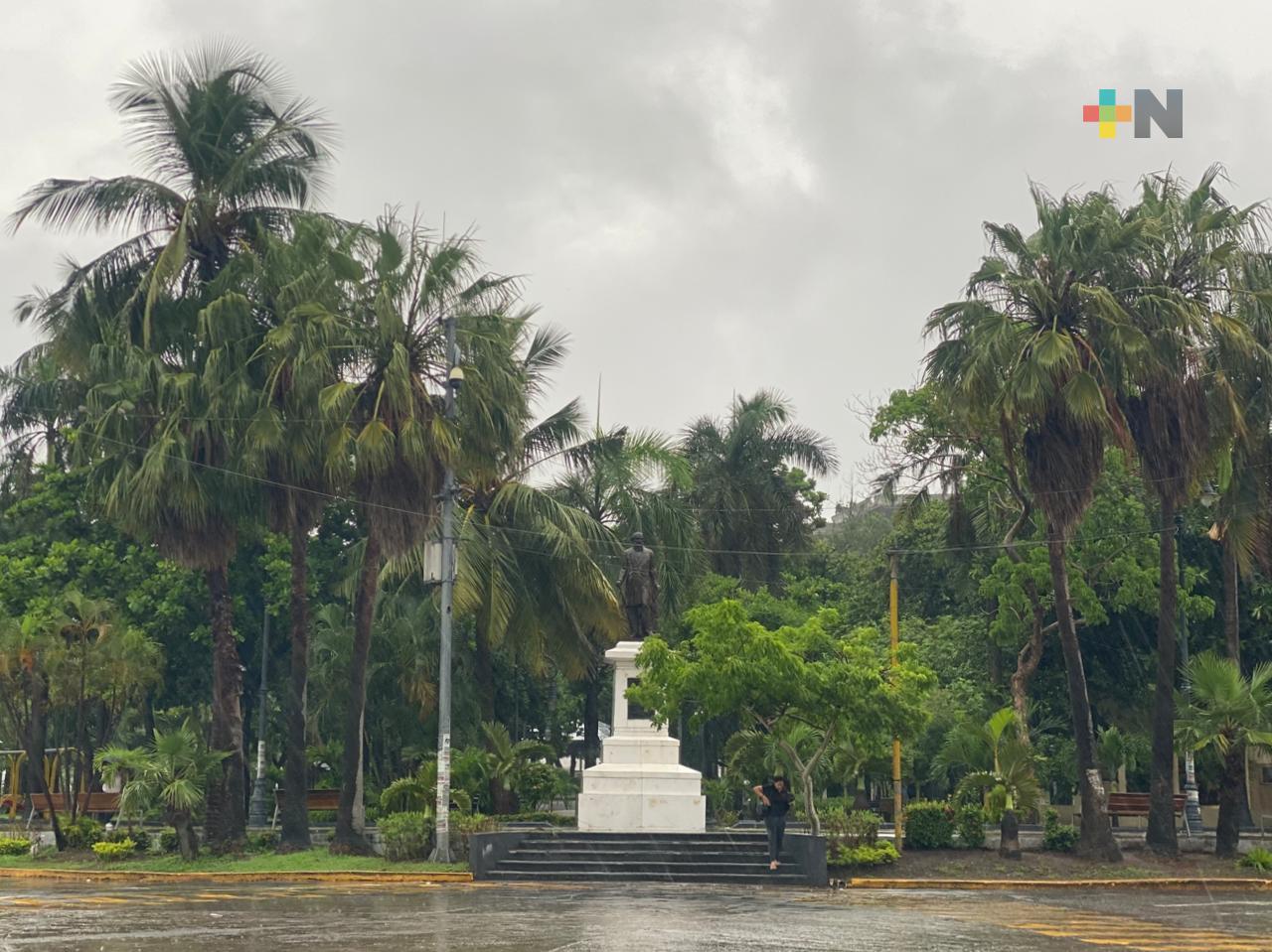 Reportan lluvia acumulada de 39.1 milímetros en Veracruz