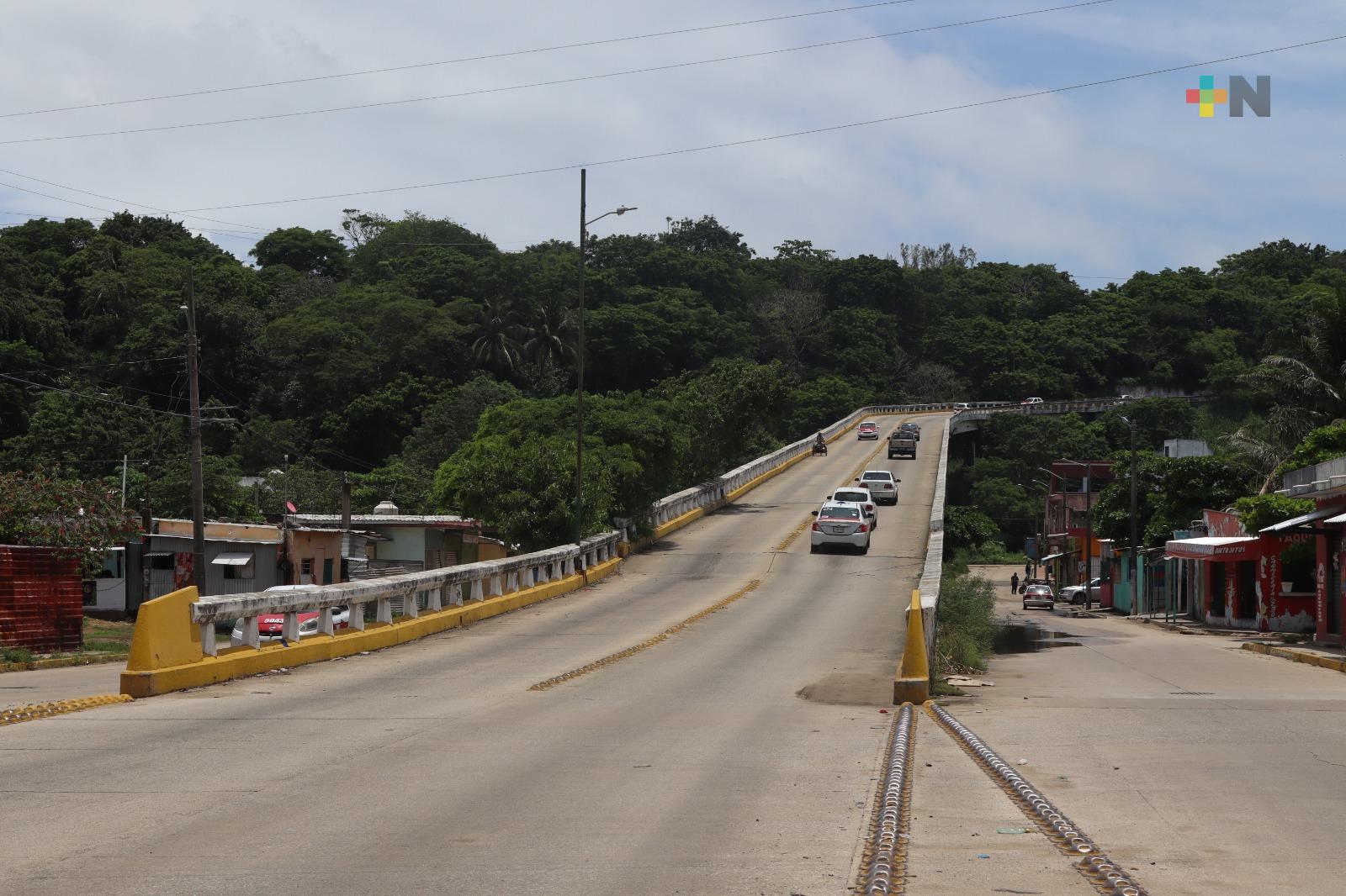 Próximo lunes cierran puente de la avenida Uno en Coatzacoalcos