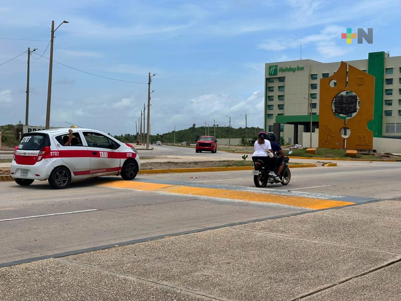 Abren circulación en malecón costero de Coatzacoalcos