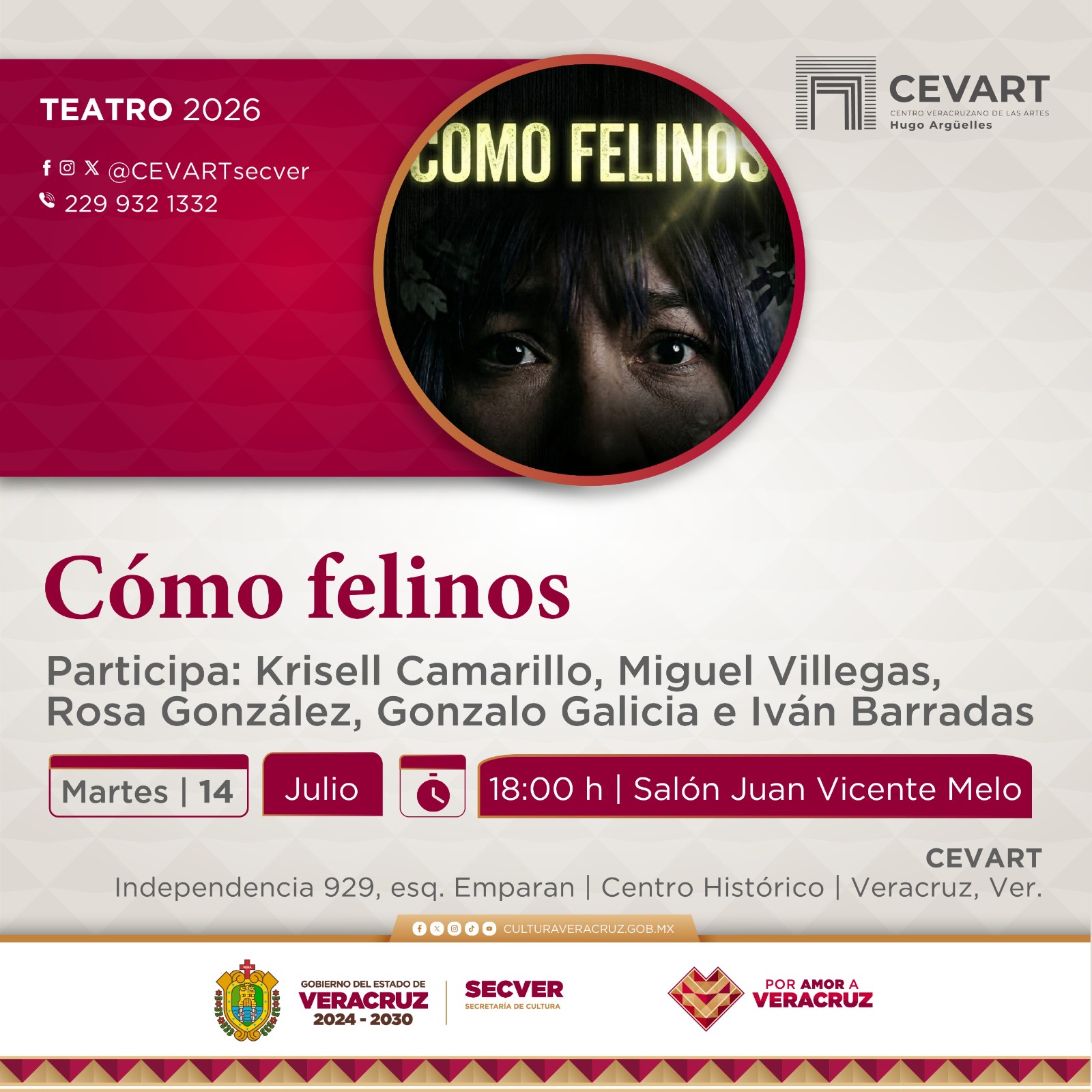 Realizará SECVER Laboratorios Creativos en el Centro Veracruzano de las Artes