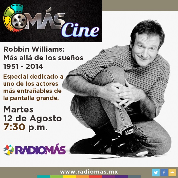 Especial Robbin Williams en MÁS Cine
