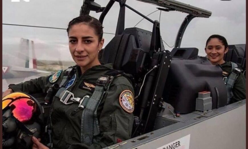 Las pilotas que hicieron historia en el desfile militar 2020