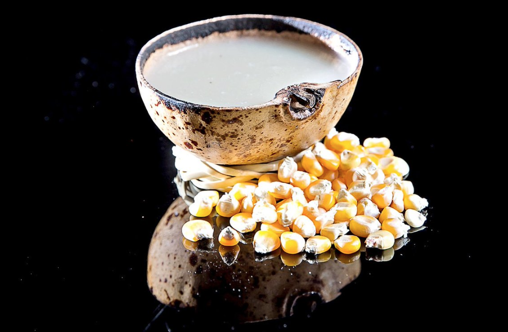 Atole de maíz, bebida ritual de la huasteca