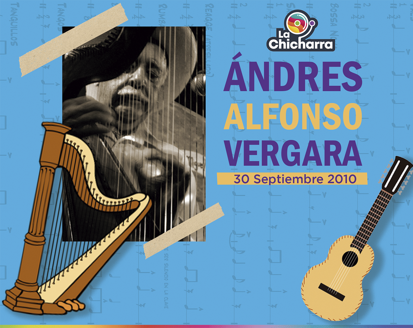 Andrés Alfonso Vergara, el músico del Son Jarocho