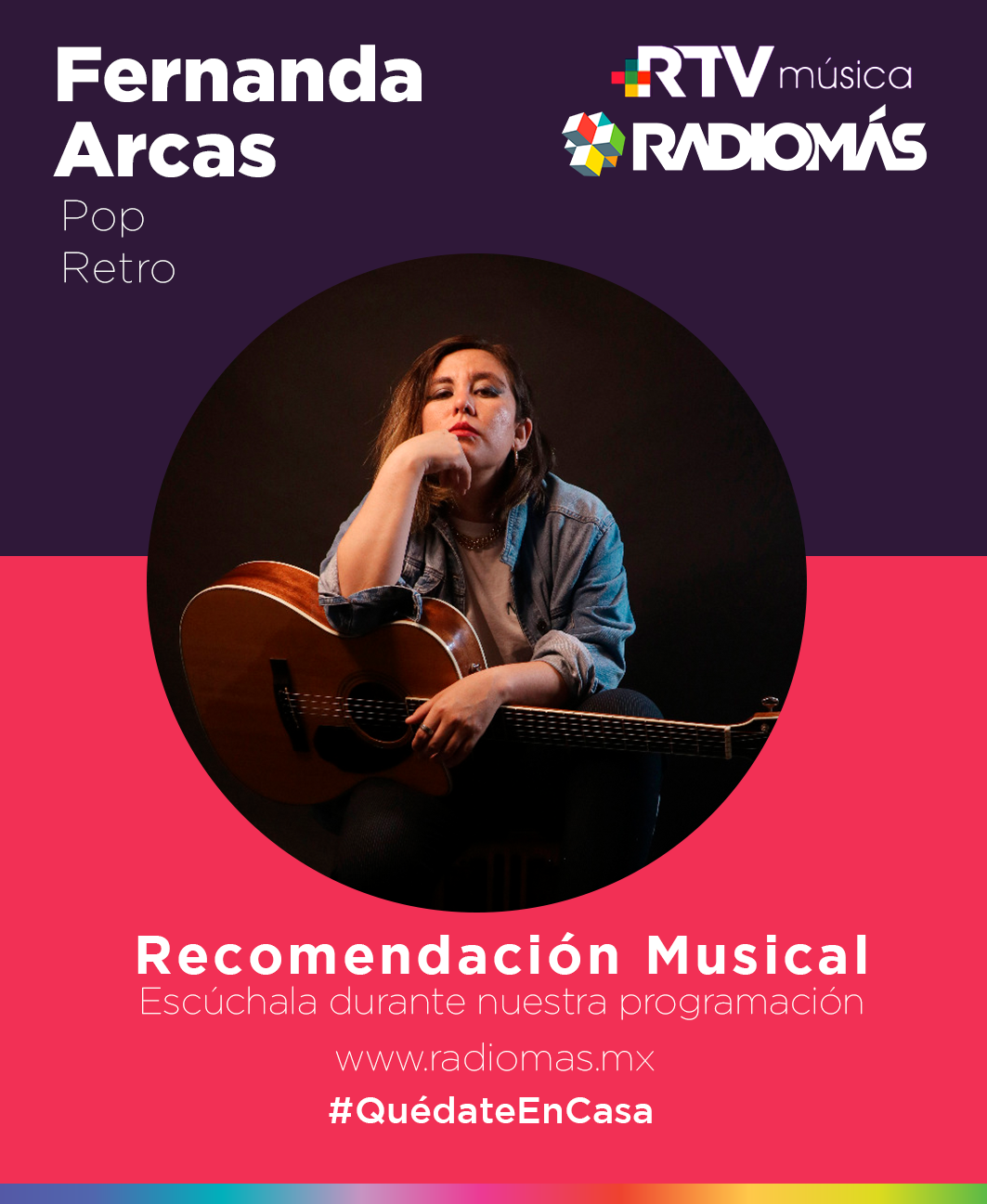 Fernanda Arcas, pop con espíritu retro