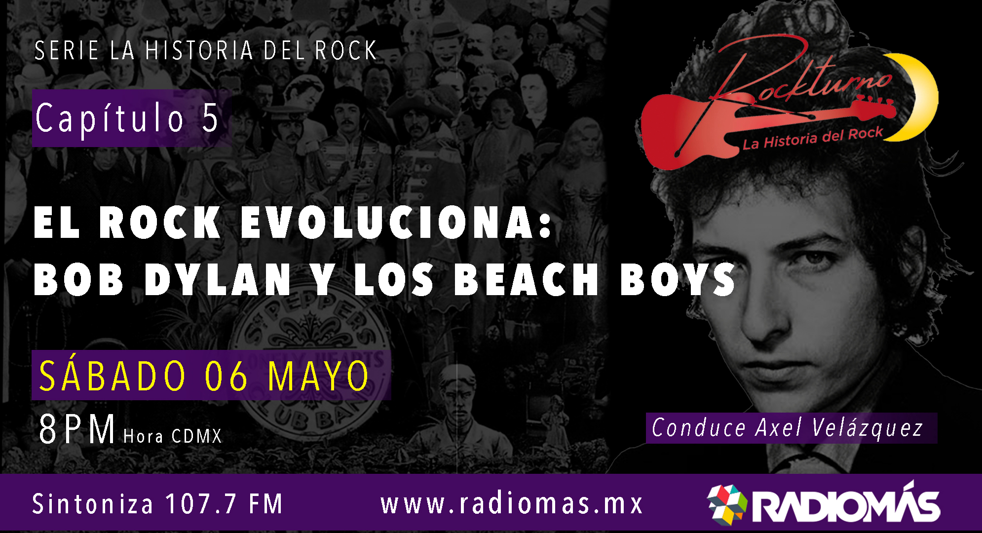 ¡No te pierdas! el capítulo 5 de Rockturno, la serie de la historia del rock por RADIOMÁS.