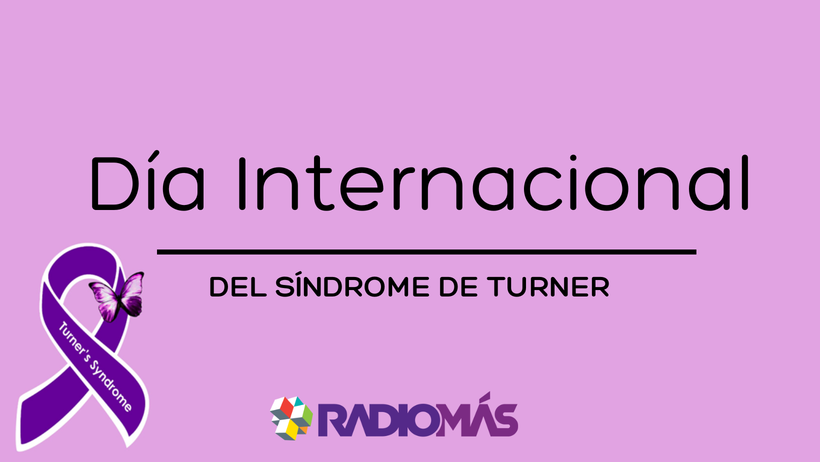 Día Mundial del Síndrome de Turner