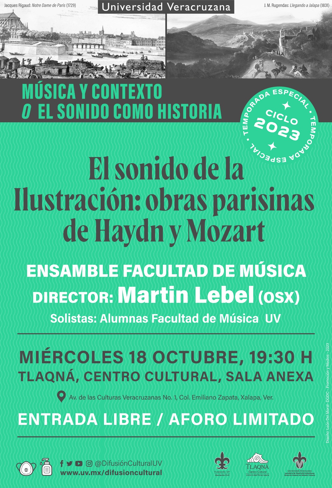 El sonido de la Ilustración: obras parisinas de Haydn y Mozart