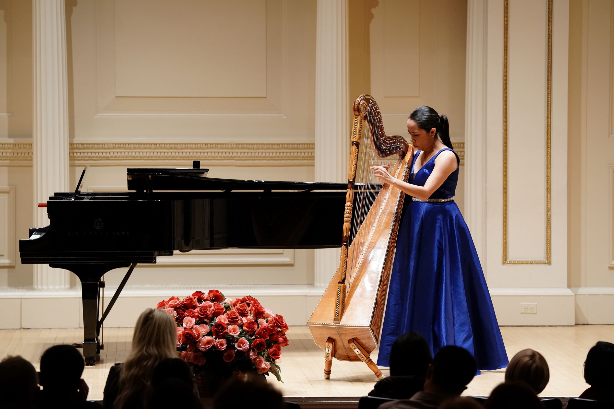 Cristy de la Rosa y la tradición del arpa jarocha